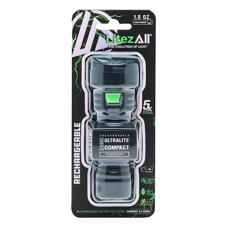 Rechargeable Ultralite Compact Flashlight